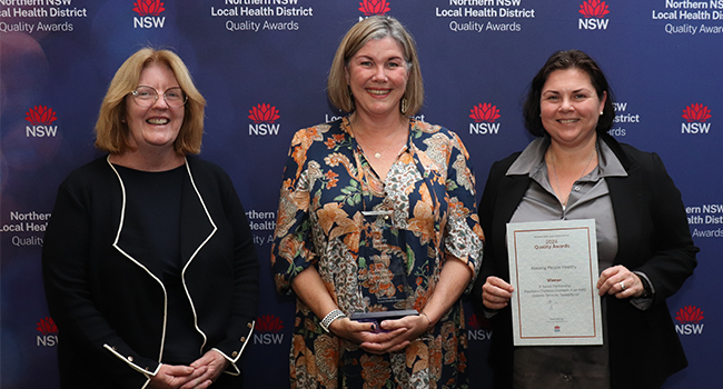 quality awards pictured