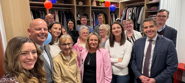 Official opening of Keith's Closet at Lismore Mental Health Services.