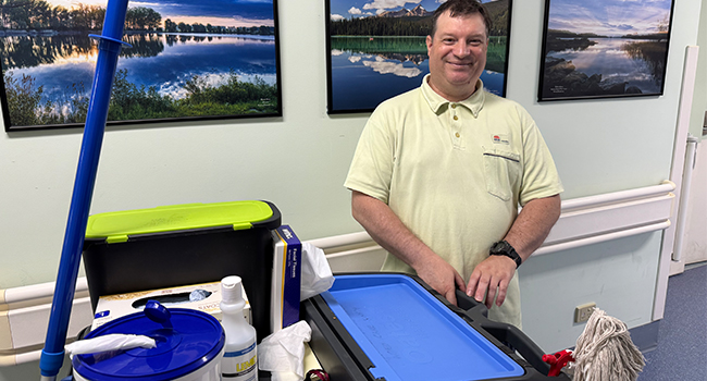 photo of Dan the cleaner