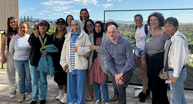 multicultural tour photo