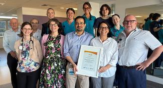 Photo of the LBH stroke team