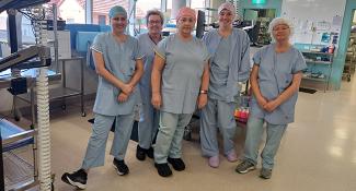 photo Grafton Sterile Services team 